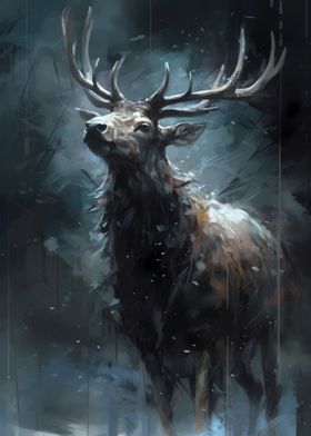 Winter Stag 