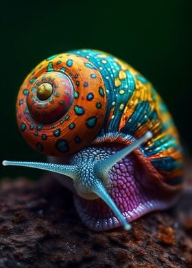 Colorful Snail