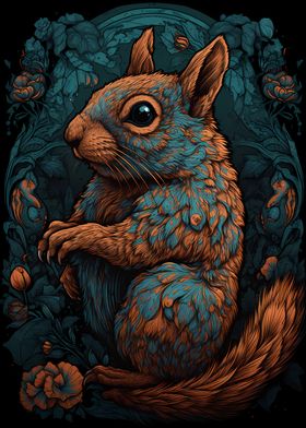 Squirrel Mystical