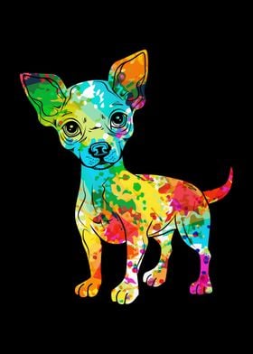 Colorful Chihuahua