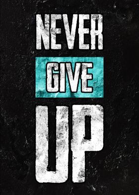 Never Give Up