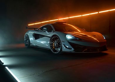 McLaren in Garage