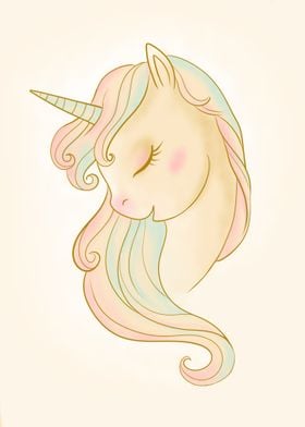 Sleepy unicorn