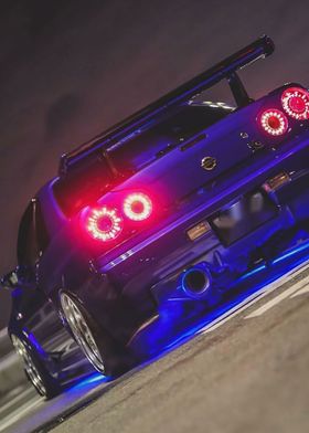 Nissan R34 Car-preview-1