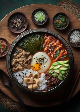 bibimbap korean food