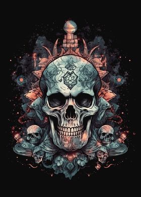 Occult Gothic Skulls