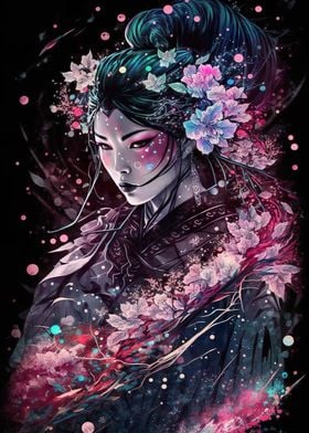 Elegance of geisha