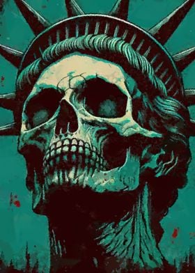 Statue of liberty undead