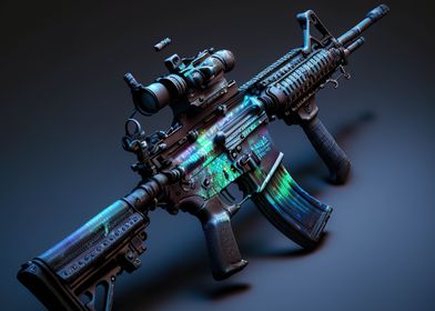 gun neon