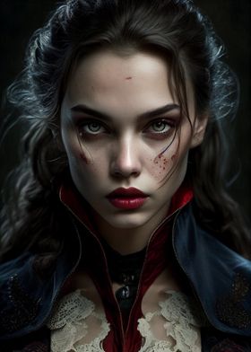 Young Vampire Woman