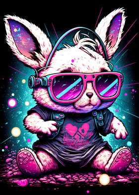 Rabbit neon