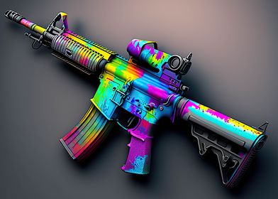 gun neon