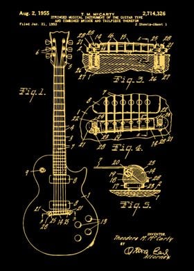 Guitar structure plan