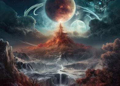 Magical Fantasy Landscape