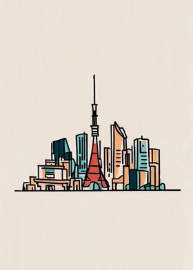 Tokyo Cityscape