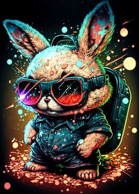 Rabbit neon