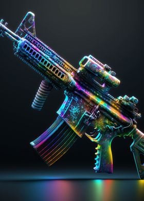 gun neon