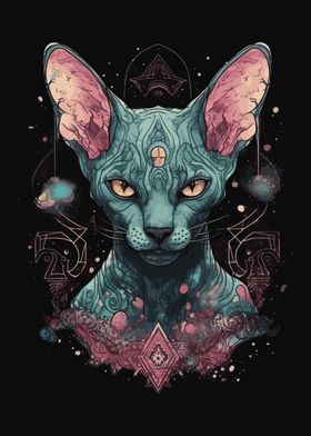 Celestial Sphynx Cat