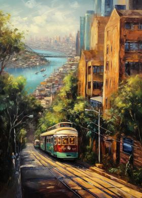 Sydney Australia Oil Paint