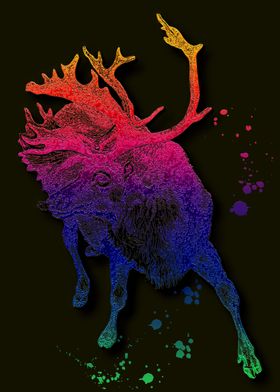 Neon  Stag