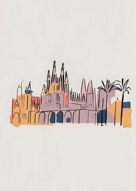 Barcelona Cityscape