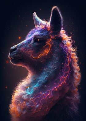 Galaxy Alpaca Llama Meme