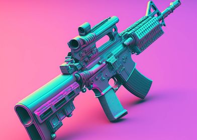 gun neon