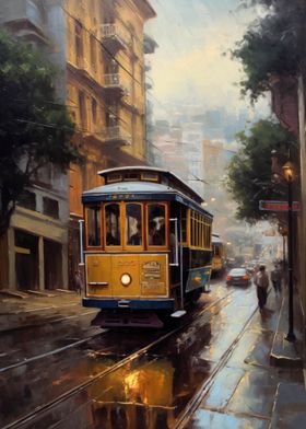 San Francisco Oil Painting