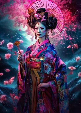 Beauty of Geisha 