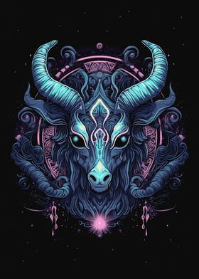 'Mystic Pastel Goth Demon' Poster by BestPrints | Displate