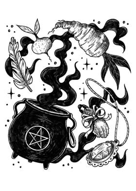 Witch Brew Cauldron