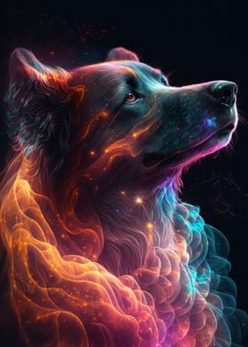 Galaxy Dog Animal