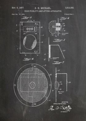 Amplifier patent 1957