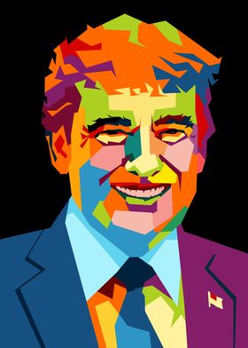 Donald Trump pop art