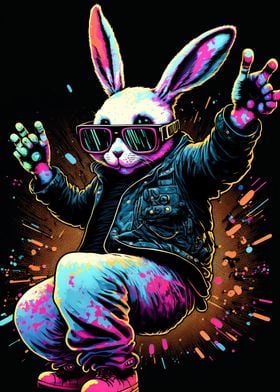 Rabbit neon