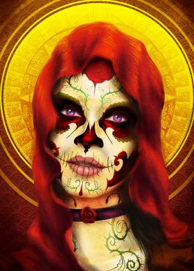 Sugar Skull Portrait 2