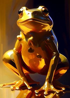 Gold Frog