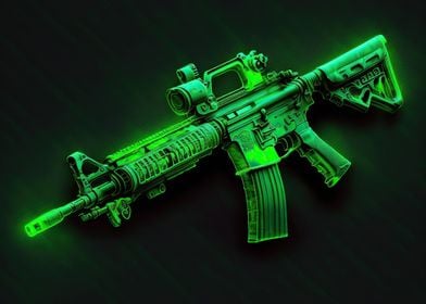 gun neon