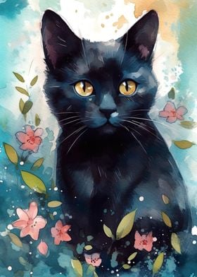 Cute Black Cat