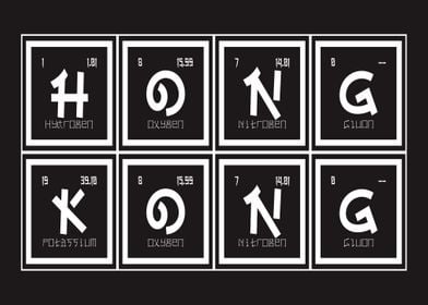 Hongkong Table of Elements