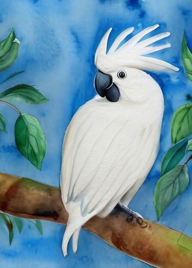 A beautiful Cockatoo bird