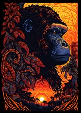 Gorilla Art Style 7