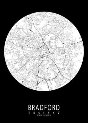 Bradford Map Full Moon