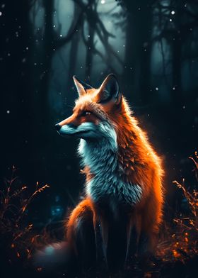 Fox Glowing