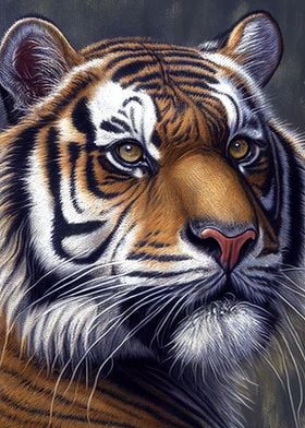 Tiger Face Animal