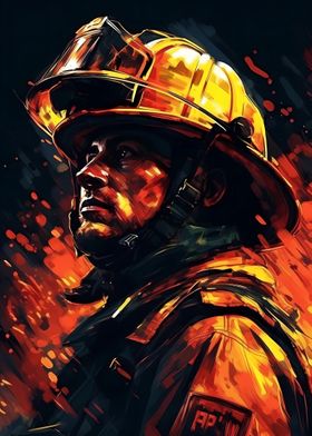 Firefighter Drawn