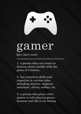 Funny Gamer Definition