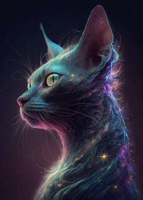 Galaxy Siam Cat