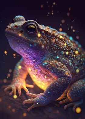 Galaxy Toad Frog