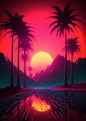 Tropical Beach Sunset 9